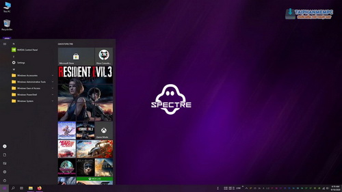 Download | Tải Phần Mềm | KEY | Ghost Win 10 Pro AiO x64 by Ghost Spectre cho game thủ