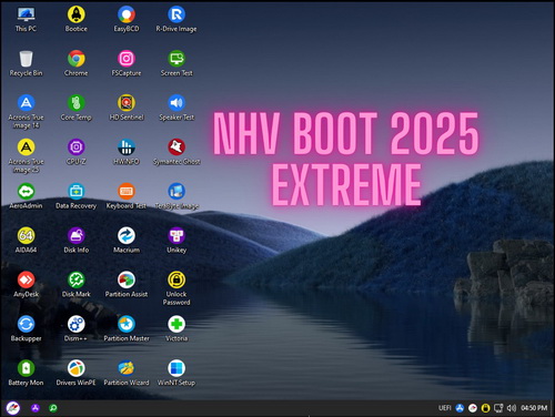 Download | Tải Phần Mềm | KEY | NHV Boot 2025 Extreme v2000 – Boot cứu hộ 2025