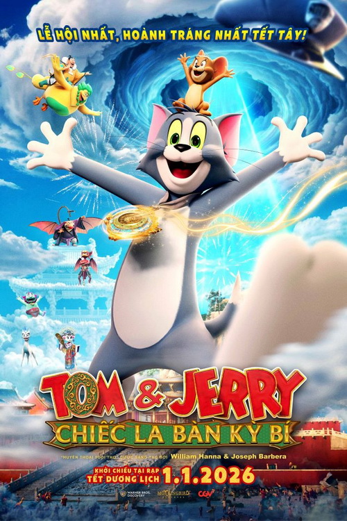 PHIM TOM & JERRY: CHIẾC LA BÀN KỲ BÍ - TOM AND JERRY: FORBIDDEN COMPASS - 2026
